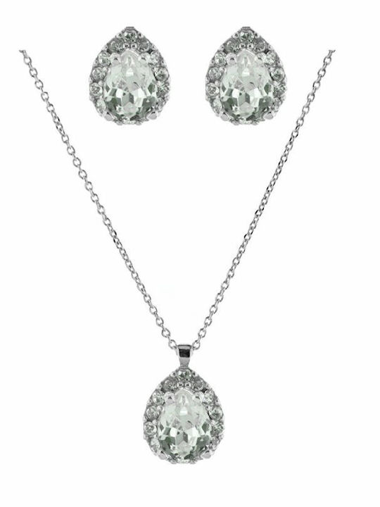 Exis Jewellery Set De Bijuterii Din Argint