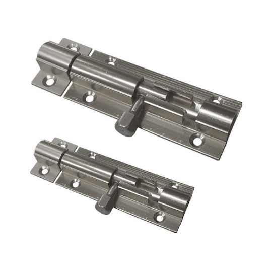 Türgriff & Haken aus Aluminium 50,8 mm Silber