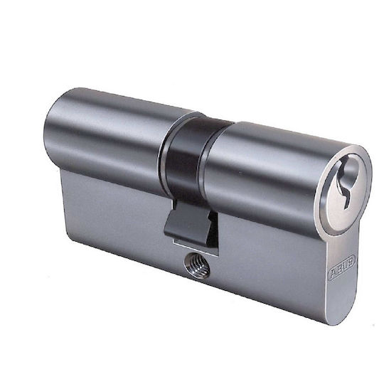 Abus Lock Cylinder Security 75mm (30-45) with 3 Keys Silver