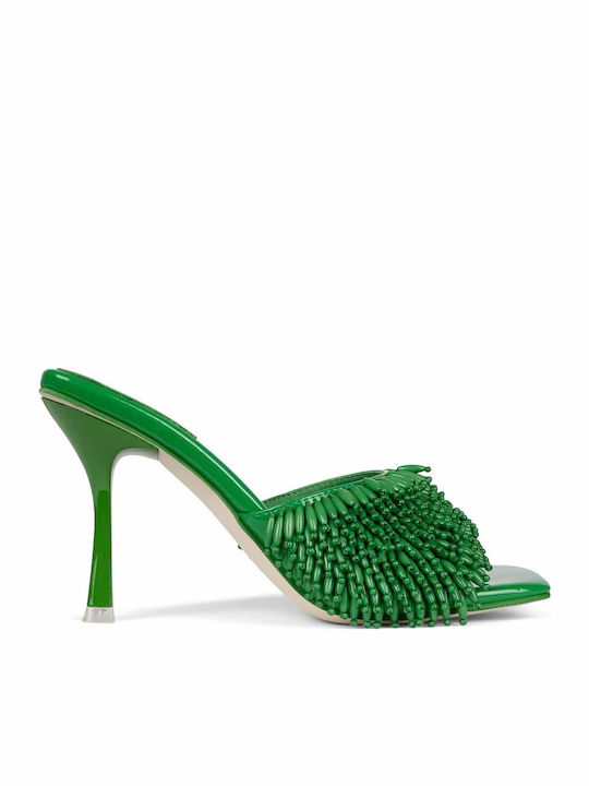 Jeffrey Campbell Beaded-me Mules Πράσινα