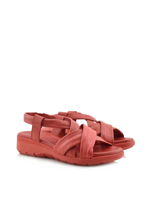Desiree Shoes Strap Sandals Καλοκαιρινές Γυναικείες Πλατφόρμες Κόκκινες