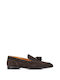 Marco Ferretti Men's Leather Moccasins Brown