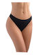 Damen Slip Schwarz