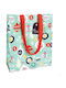 Rex London Plastic Shopping Bag in Turquoise color
