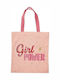 Sass & Belle Fabric Shopping Bag in Pink color