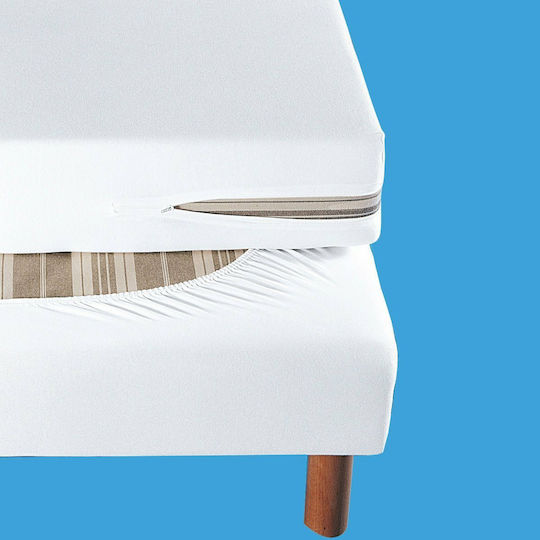 La Redoute Interieurs Προστατευτικό Епитrома Единичен White 90x190бр