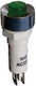 LED Индикаторна светлина 220V Зелен 30801-052