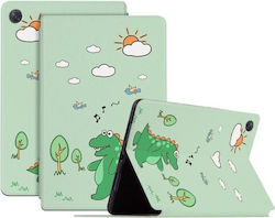 Tablet Hülle Buch Ständer Lenovo Tab M10 Plus 3. Generation 10,6" Dinosaurus Auf dem Land Tablet Hülle Buch Ständer Lenovo Tab M10 Plus 3. Generation 10,6" Dinosaurus Auf dem Land