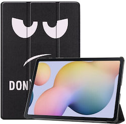 Plus 12.4 S8 Plus S7 Fe Don't Touch Me Flip Cover Synthetic Leather Black (Galaxy Tab S7+) 101228804E
