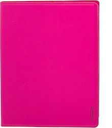 Leather Diary Flip Cover Δερματίνης Φούξια (Universal 10.5") HALD-IP105-F