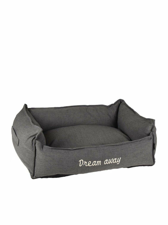Flamingo Dream Away Диван Легло за куче Сив 70x50см.