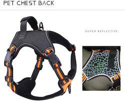 Animal Dog Harness Orange Medium Animal Dog Harness Orange Medium