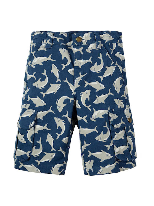 Frugi Kinder Shorts/Bermudas Stoff Blau