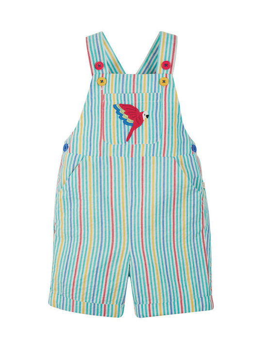 Frugi Kids Fabric Overall Multicolour