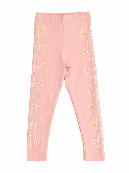 Potre Kinder Leggings Lang Rosa