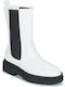 Paula Damen Chelsea-Stiefel Weiß SLH631-05-Weiß