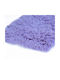 Lucrat manual Covor Rectangular Shaggy Din lână Lila