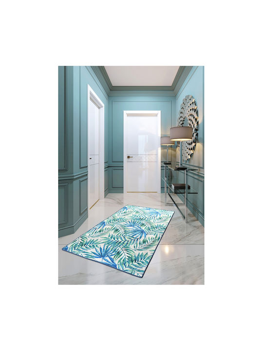 Rug Rectangular Light Blue