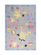 Vasilas Home Kinder Teppich Mehrfarbig 80x150cm