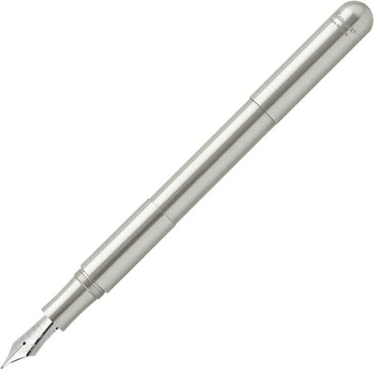 Kaweco Supra Steel Writing Pen Broad Silver made of Steel