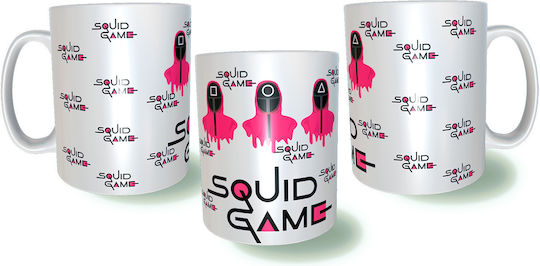 Rock Deal Squid Game Cană Ceramică Albă 325ml