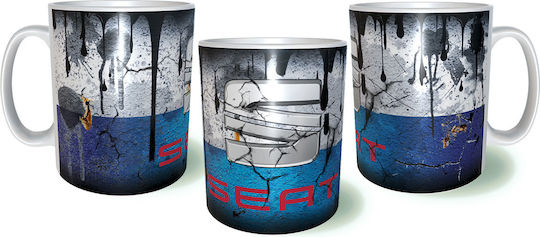 Rock Deal Κούπα Κεραμική Μπλε 325ml