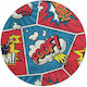 Koupakoupa Comic Boom Schneidebrett Glas Mehrfarbig 30x30cm 1Stück