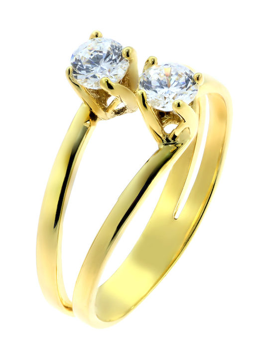 Single Stone from Gold 14K