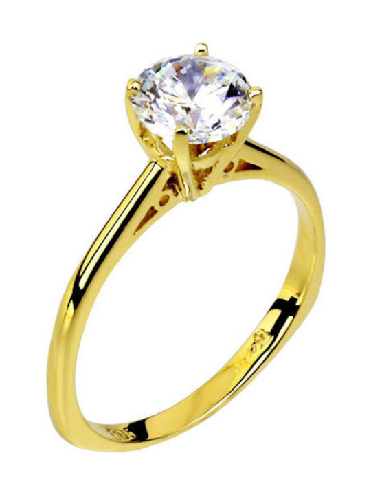 Single Stone from Gold 14K