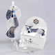 Katsigiannis Baptism Package with Theme Navy 4pcs