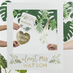 Frame Photo Booth Prop for Party with Theme "Marriage" ΤΕΜ.1