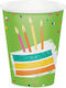 Creative Converting Cake Glas für Party 8Stück