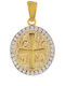 Tasoulis Jewellery Collection Pendant Kids Talisman Konstantinato made of Gold 9K 9K533-1KON