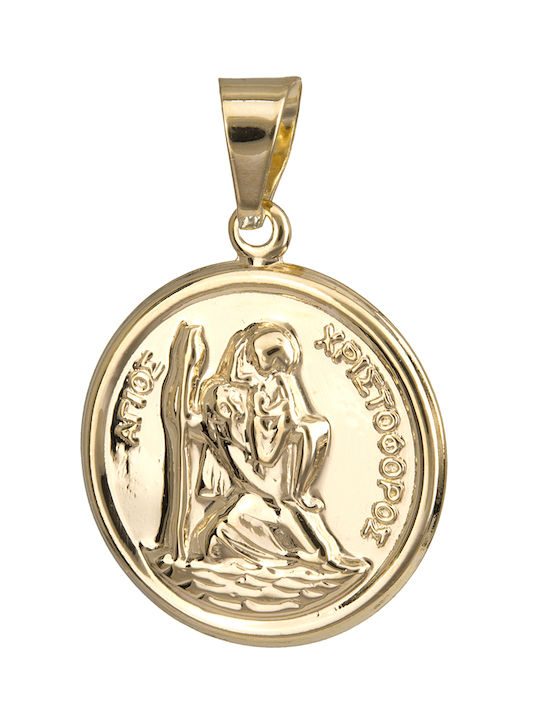 Pendant Kids Talisman from Gold 14K 023049