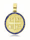 Chrilia Pendant Kids Talisman Konstantinato made of Gold 14K ME2242