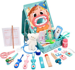 Marionette Wooden Toys Medical Set Made of Wood for 3+ Years Marionette Wooden Toys Medical Set Made of Wood for 3+ Years