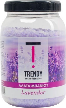 Trendy Color Cosmetics Άλατα Μπάνιου σε Κρυστάλλους με Άρωμα Lavender 1000gr