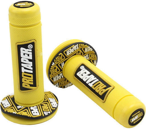 Mânere motocicletă Grip în culoarea Galben