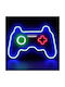 Neon Dekorative Tischlampe Gamepad LED 17cm