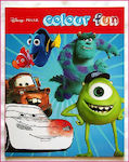 Carte de colorat Colour Fun Monsters Cars Nemo