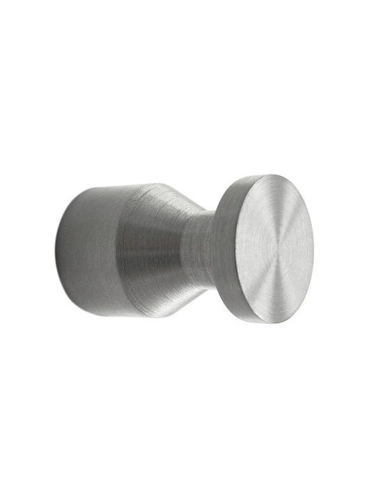 Perfect Wall Hanger Metal Silver 2.5x4x2.5cm