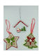 Hängendes Ornament Baum Filz 10x12cm