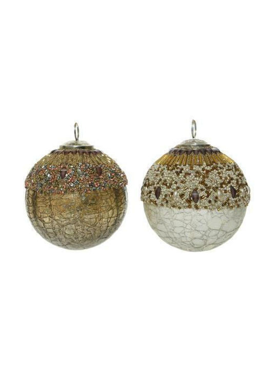 Kaemingk Christmas Crystal Ball Ornament