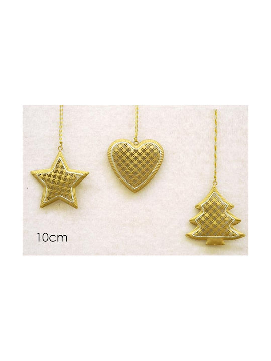 General Trade Christmas Set Ornaments Gold