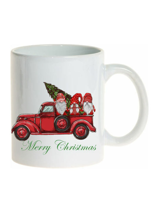 Merry Christmas Christmas Mug Ceramic 1pcs