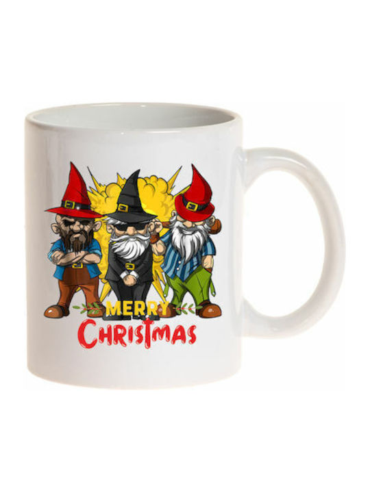 Merry Christmas Christmas Mug Ceramic 1pcs