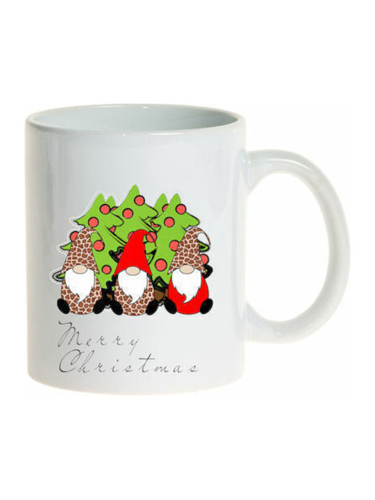 Merry Christmas Christmas Mug Ceramic 1pcs