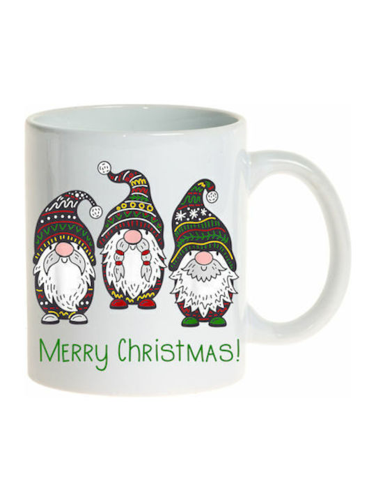 Merry Christmas Christmas Mug Ceramic 1pcs