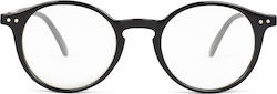 Perspectiv Men's Reading Glasses +1.00 in Black color #W-BLACK+1.00