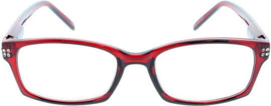 Michael Pachleitner Group Women's Reading Glasses +3.50 in Red color KLH142-1